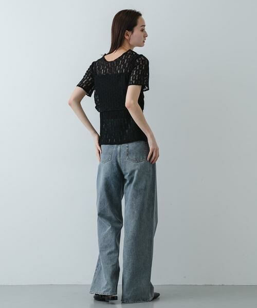 SENSE OF PLACE by URBAN RESEARCH / センスオブプレイス バイ アーバンリサーチ Tシャツ | レースビスチェアンサンブルカットトップ | 詳細20