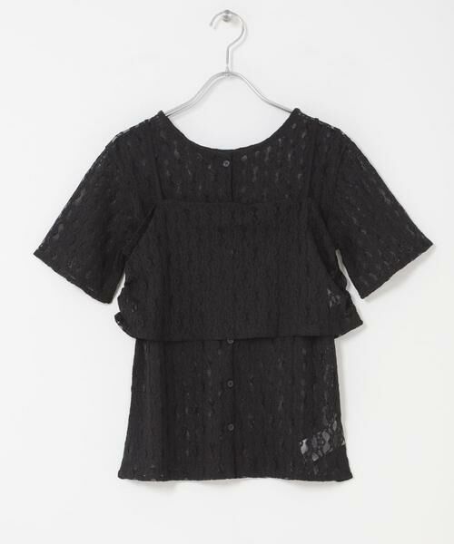SENSE OF PLACE by URBAN RESEARCH / センスオブプレイス バイ アーバンリサーチ Tシャツ | レースビスチェアンサンブルカットトップ | 詳細21
