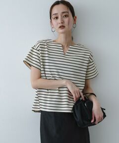 SENSE OF PLACE by URBAN RESEARCH / センスオブプレイス バイ アーバンリサーチ Tシャツ | キーネックミラノリブTシャツ