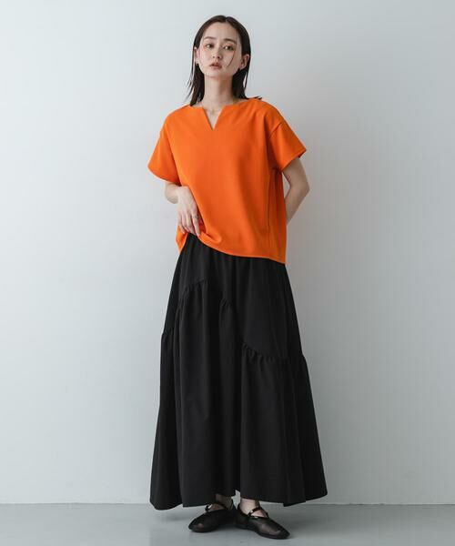 SENSE OF PLACE by URBAN RESEARCH / センスオブプレイス バイ アーバンリサーチ Tシャツ | キーネックミラノリブTシャツ | 詳細4