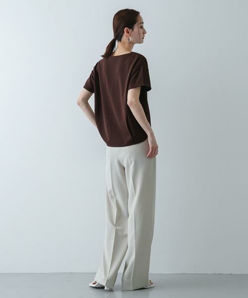 SENSE OF PLACE by URBAN RESEARCH / センスオブプレイス バイ アーバンリサーチ Tシャツ | キーネックミラノリブTシャツ | 詳細5