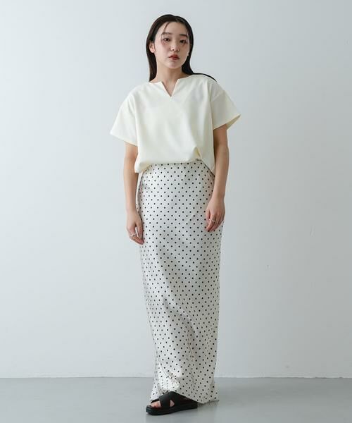 SENSE OF PLACE by URBAN RESEARCH / センスオブプレイス バイ アーバンリサーチ Tシャツ | キーネックミラノリブTシャツ | 詳細15