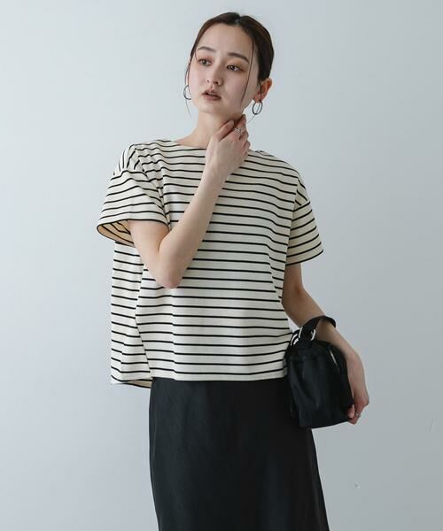 SENSE OF PLACE by URBAN RESEARCH / センスオブプレイス バイ アーバンリサーチ Tシャツ | キーネックミラノリブTシャツ | 詳細19