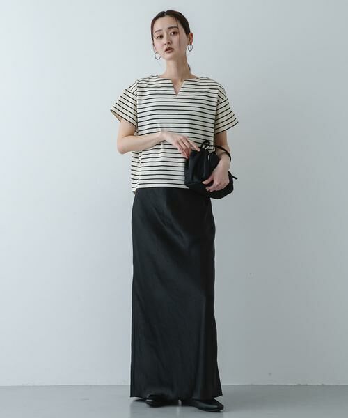 SENSE OF PLACE by URBAN RESEARCH / センスオブプレイス バイ アーバンリサーチ Tシャツ | キーネックミラノリブTシャツ | 詳細21