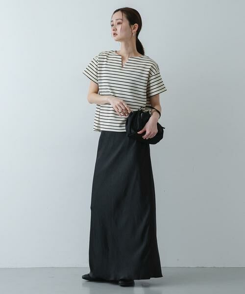 SENSE OF PLACE by URBAN RESEARCH / センスオブプレイス バイ アーバンリサーチ Tシャツ | キーネックミラノリブTシャツ | 詳細22