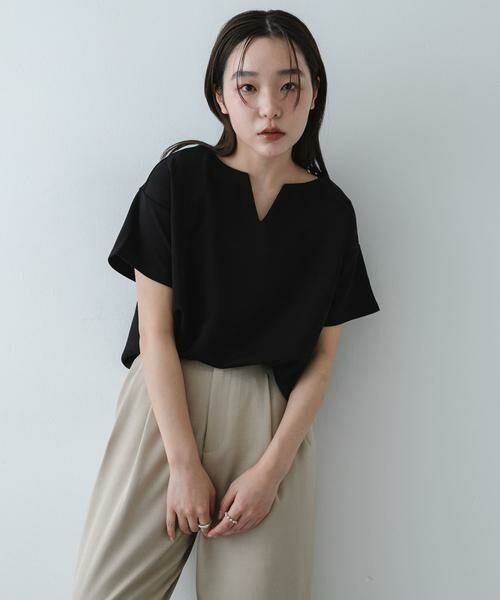 SENSE OF PLACE by URBAN RESEARCH / センスオブプレイス バイ アーバンリサーチ Tシャツ | キーネックミラノリブTシャツ | 詳細26