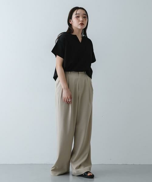 SENSE OF PLACE by URBAN RESEARCH / センスオブプレイス バイ アーバンリサーチ Tシャツ | キーネックミラノリブTシャツ | 詳細29