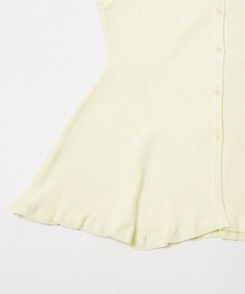 SENSE OF PLACE by URBAN RESEARCH / センスオブプレイス バイ アーバンリサーチ ニット・セーター | 『洗濯可/毛玉防止』SKINProof抗ピルペプラムニットカーディガン | 詳細8