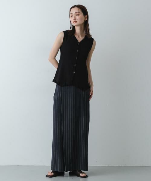 SENSE OF PLACE by URBAN RESEARCH / センスオブプレイス バイ アーバンリサーチ ニット・セーター | 『洗濯可/毛玉防止』SKINProof抗ピルペプラムニットカーディガン | 詳細12