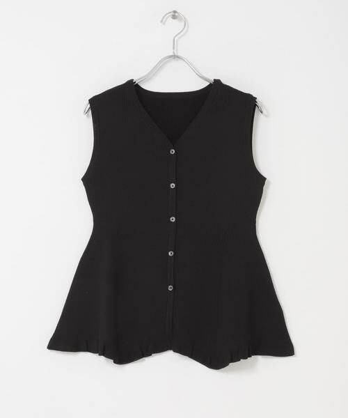 SENSE OF PLACE by URBAN RESEARCH / センスオブプレイス バイ アーバンリサーチ ニット・セーター | 『洗濯可/毛玉防止』SKINProof抗ピルペプラムニットカーディガン | 詳細14