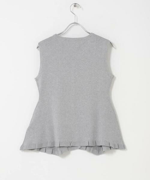 SENSE OF PLACE by URBAN RESEARCH / センスオブプレイス バイ アーバンリサーチ ニット・セーター | 『洗濯可/毛玉防止』SKINProof抗ピルペプラムニットカーディガン | 詳細27