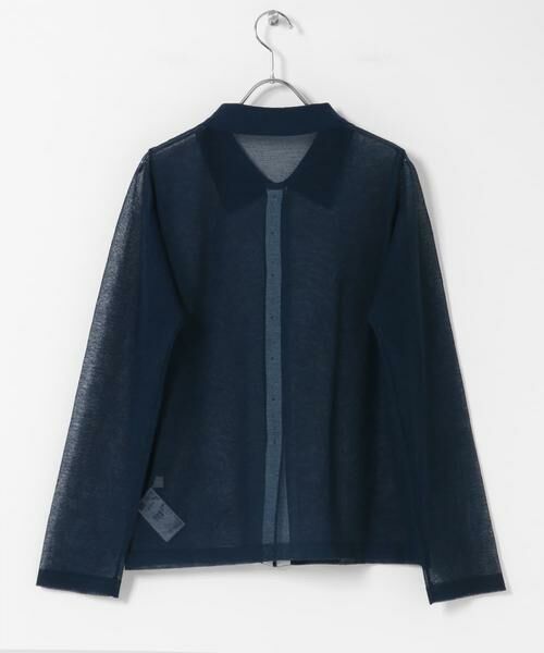 SENSE OF PLACE by URBAN RESEARCH / センスオブプレイス バイ アーバンリサーチ ニット・セーター | 『洗濯可/接触冷感』シアーニットシャツカーディガン | 詳細16