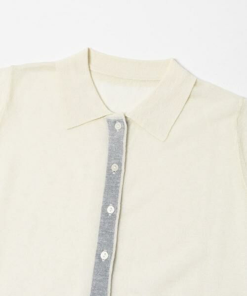 SENSE OF PLACE by URBAN RESEARCH / センスオブプレイス バイ アーバンリサーチ ニット・セーター | 『洗濯可/接触冷感』シアーニットシャツカーディガン | 詳細28