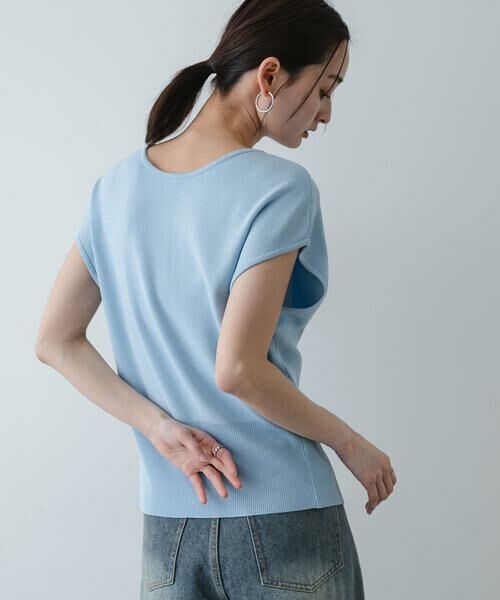 SENSE OF PLACE by URBAN RESEARCH / センスオブプレイス バイ アーバンリサーチ ニット・セーター | 『洗濯可』シェイプラインセーター | 詳細1