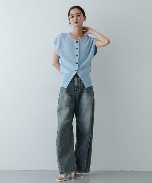 SENSE OF PLACE by URBAN RESEARCH / センスオブプレイス バイ アーバンリサーチ ニット・セーター | 『洗濯可』シェイプラインセーター | 詳細3