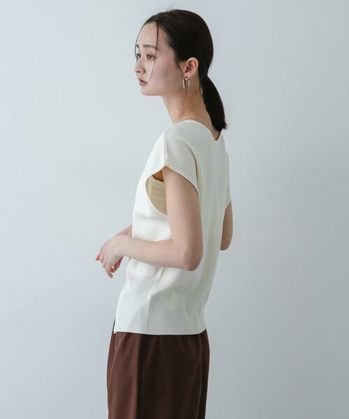 SENSE OF PLACE by URBAN RESEARCH / センスオブプレイス バイ アーバンリサーチ ニット・セーター | 『洗濯可』シェイプラインセーター | 詳細13