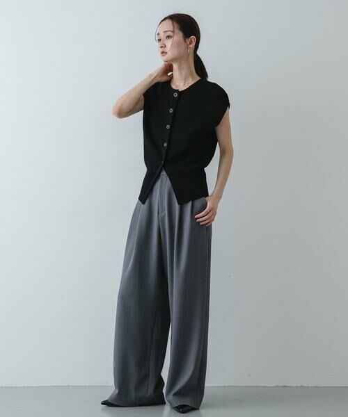 SENSE OF PLACE by URBAN RESEARCH / センスオブプレイス バイ アーバンリサーチ ニット・セーター | 『洗濯可』シェイプラインセーター | 詳細23