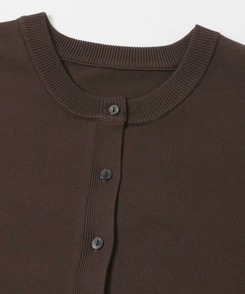 SENSE OF PLACE by URBAN RESEARCH / センスオブプレイス バイ アーバンリサーチ カーディガン・ボレロ | 『洗濯可』ポケットツキハーフスリーブカーディガン | 詳細7
