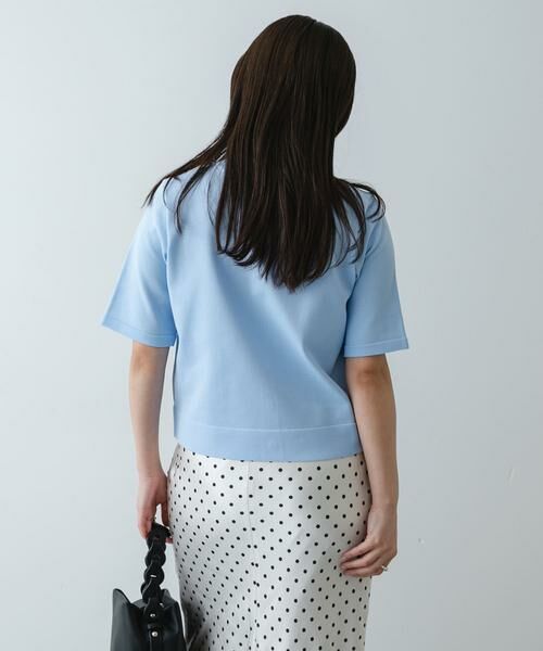 SENSE OF PLACE by URBAN RESEARCH / センスオブプレイス バイ アーバンリサーチ カーディガン・ボレロ | 『洗濯可』ポケットツキハーフスリーブカーディガン | 詳細10