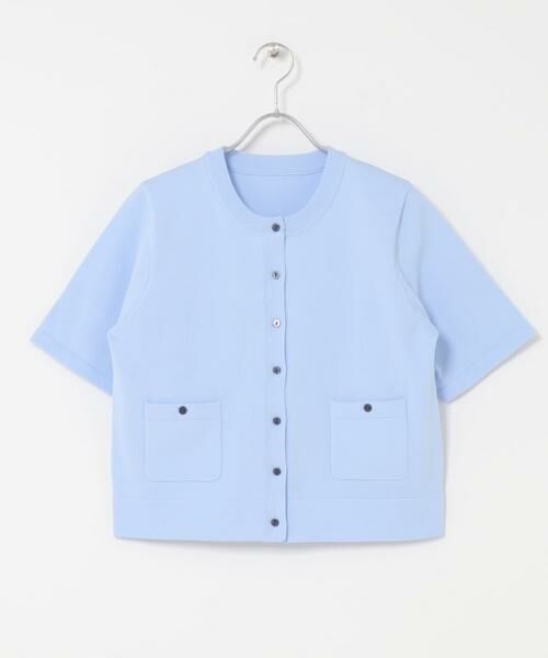 SENSE OF PLACE by URBAN RESEARCH / センスオブプレイス バイ アーバンリサーチ カーディガン・ボレロ | 『洗濯可』ポケットツキハーフスリーブカーディガン | 詳細12