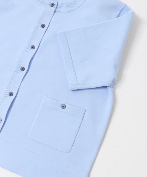 SENSE OF PLACE by URBAN RESEARCH / センスオブプレイス バイ アーバンリサーチ カーディガン・ボレロ | 『洗濯可』ポケットツキハーフスリーブカーディガン | 詳細13