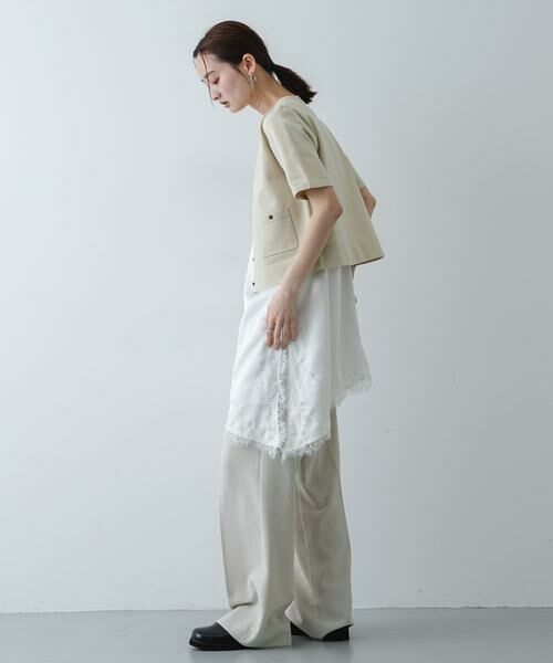 SENSE OF PLACE by URBAN RESEARCH / センスオブプレイス バイ アーバンリサーチ カーディガン・ボレロ | 『洗濯可』ポケットツキハーフスリーブカーディガン | 詳細21