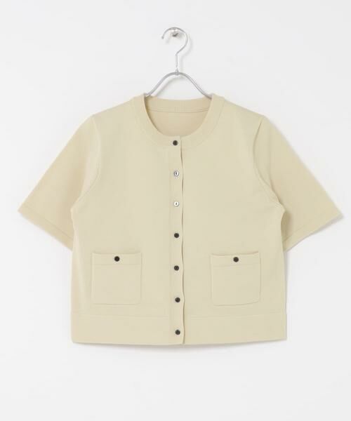 SENSE OF PLACE by URBAN RESEARCH / センスオブプレイス バイ アーバンリサーチ カーディガン・ボレロ | 『洗濯可』ポケットツキハーフスリーブカーディガン | 詳細22