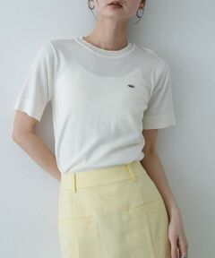 SENSE OF PLACE by URBAN RESEARCH / センスオブプレイス バイ アーバンリサーチ ニット・セーター | 『洗濯可』プレートツキニットTシャツ(半袖)