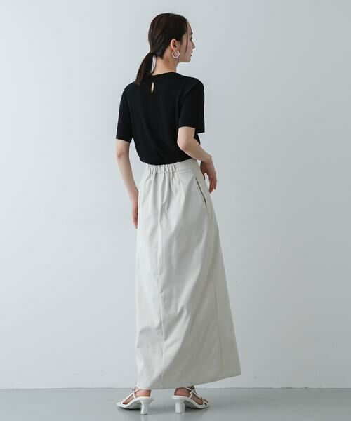 SENSE OF PLACE by URBAN RESEARCH / センスオブプレイス バイ アーバンリサーチ ニット・セーター | 『洗濯可』プレートツキニットTシャツ(半袖) | 詳細11