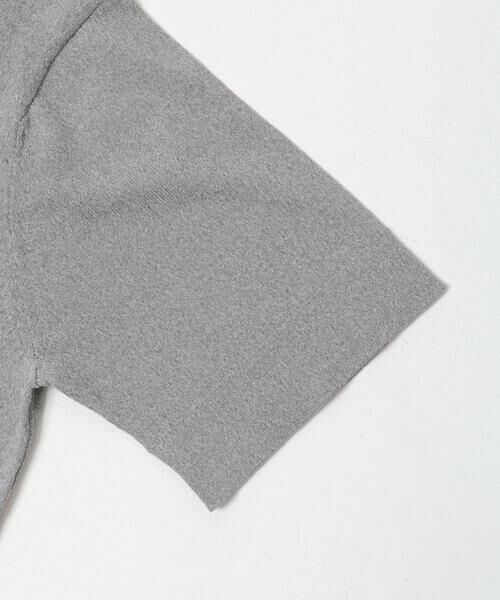 SENSE OF PLACE by URBAN RESEARCH / センスオブプレイス バイ アーバンリサーチ ニット・セーター | 『洗濯可』プレートツキニットTシャツ(半袖) | 詳細20