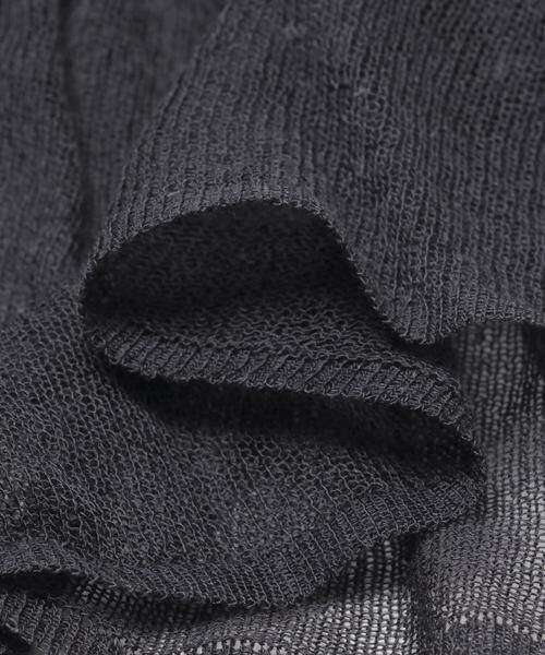 SENSE OF PLACE by URBAN RESEARCH / センスオブプレイス バイ アーバンリサーチ カーディガン・ボレロ | 『洗濯可』シャーリングエリツキニットカーディガン | 詳細15