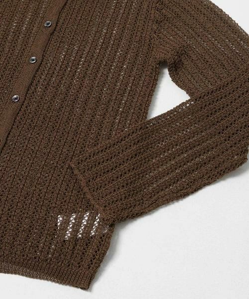 SENSE OF PLACE by URBAN RESEARCH / センスオブプレイス バイ アーバンリサーチ カーディガン・ボレロ | 『洗濯可』スカラップレースアミカーディガン | 詳細14