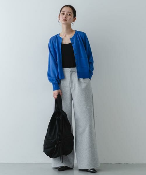 SENSE OF PLACE by URBAN RESEARCH / センスオブプレイス バイ アーバンリサーチ カーディガン・ボレロ | 『洗濯可』UVケアポケットシアーカーディガン | 詳細3