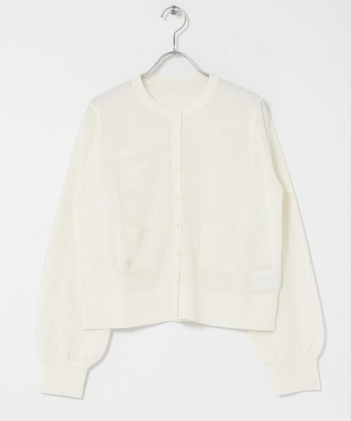 SENSE OF PLACE by URBAN RESEARCH / センスオブプレイス バイ アーバンリサーチ カーディガン・ボレロ | 『洗濯可』UVケアポケットシアーカーディガン | 詳細16