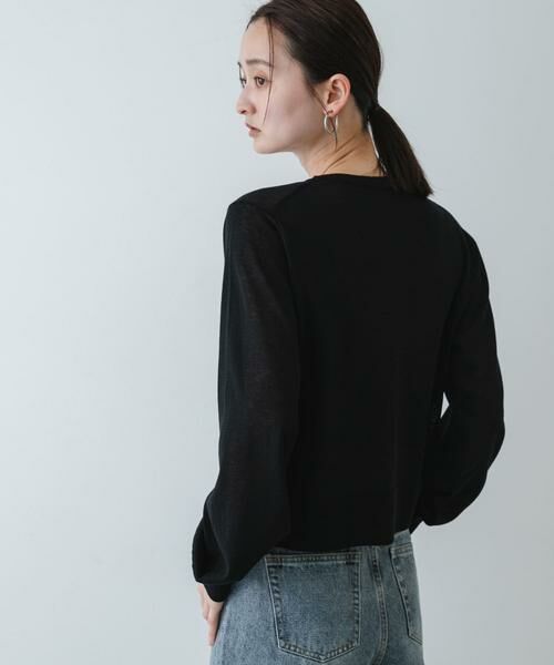 SENSE OF PLACE by URBAN RESEARCH / センスオブプレイス バイ アーバンリサーチ カーディガン・ボレロ | 『洗濯可』UVケアポケットシアーカーディガン | 詳細19