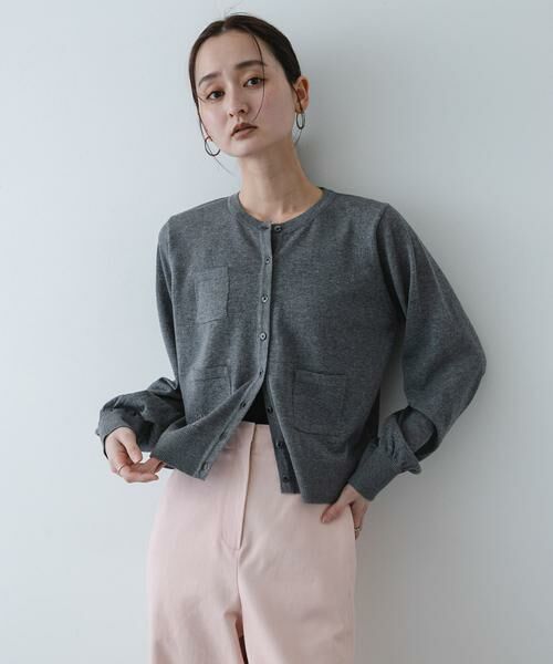 SENSE OF PLACE by URBAN RESEARCH / センスオブプレイス バイ アーバンリサーチ カーディガン・ボレロ | 『洗濯可』UVケアポケットシアーカーディガン | 詳細24