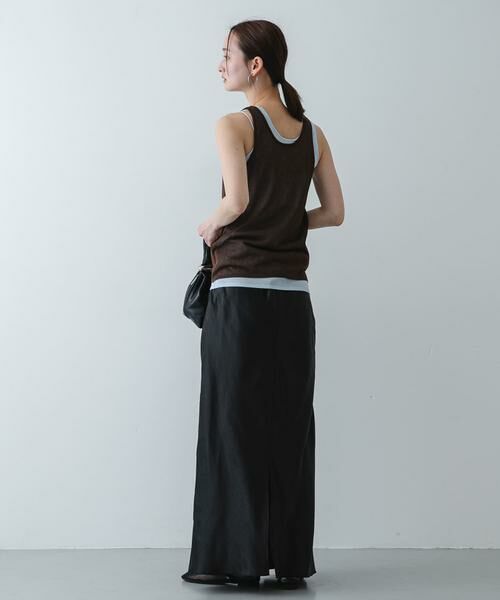 SENSE OF PLACE by URBAN RESEARCH / センスオブプレイス バイ アーバンリサーチ タンクトップ | 『洗濯可』アンサンブルニットタンクトップ | 詳細6