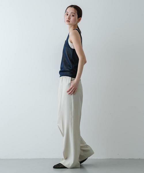SENSE OF PLACE by URBAN RESEARCH / センスオブプレイス バイ アーバンリサーチ タンクトップ | 『洗濯可』アンサンブルニットタンクトップ | 詳細13