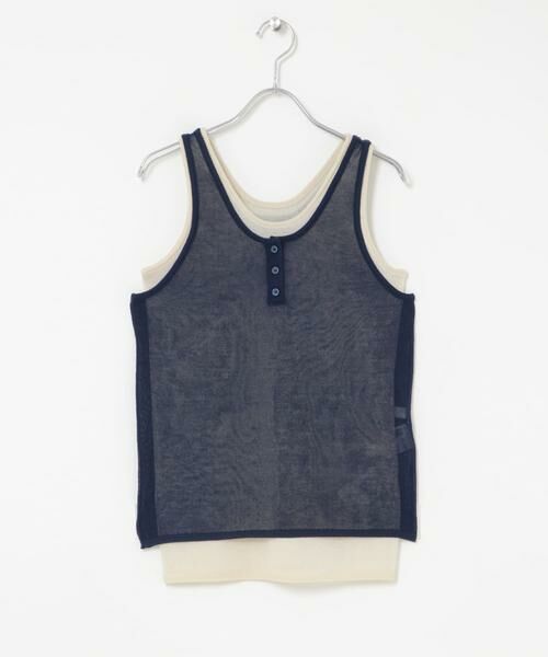 SENSE OF PLACE by URBAN RESEARCH / センスオブプレイス バイ アーバンリサーチ タンクトップ | 『洗濯可』アンサンブルニットタンクトップ | 詳細14