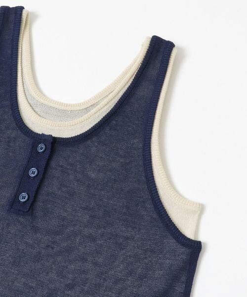 SENSE OF PLACE by URBAN RESEARCH / センスオブプレイス バイ アーバンリサーチ タンクトップ | 『洗濯可』アンサンブルニットタンクトップ | 詳細15