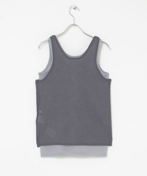 SENSE OF PLACE by URBAN RESEARCH / センスオブプレイス バイ アーバンリサーチ タンクトップ | 『洗濯可』アンサンブルニットタンクトップ | 詳細24