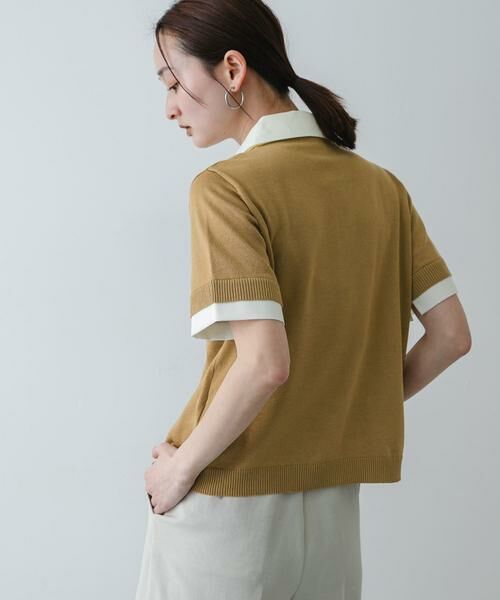 SENSE OF PLACE by URBAN RESEARCH / センスオブプレイス バイ アーバンリサーチ カーディガン・ボレロ | 『洗濯可』シャツドッキングカーディガン | 詳細3