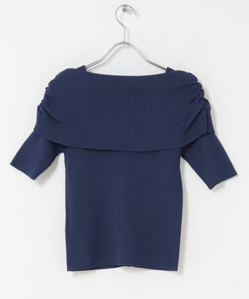 SENSE OF PLACE by URBAN RESEARCH / センスオブプレイス バイ アーバンリサーチ ニット・セーター | 『洗濯可』オフショルリブセーター(半袖) | 詳細14