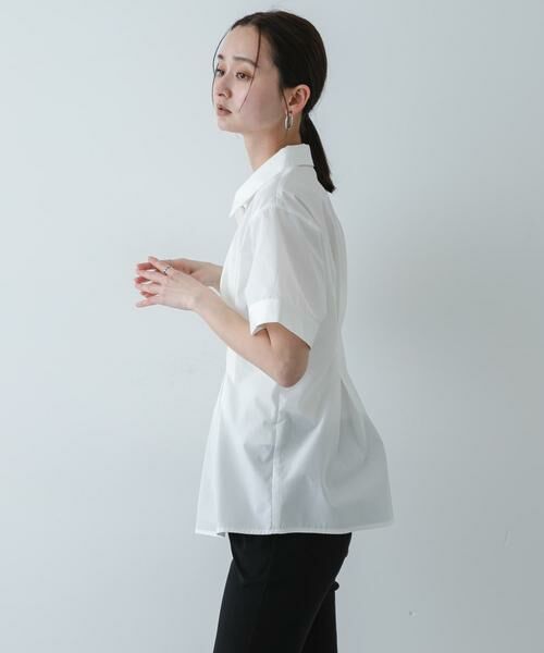 SENSE OF PLACE by URBAN RESEARCH / センスオブプレイス バイ アーバンリサーチ シャツ・ブラウス | 『イージーケア』ウエストタックハーフスリーブシャツ | 詳細16