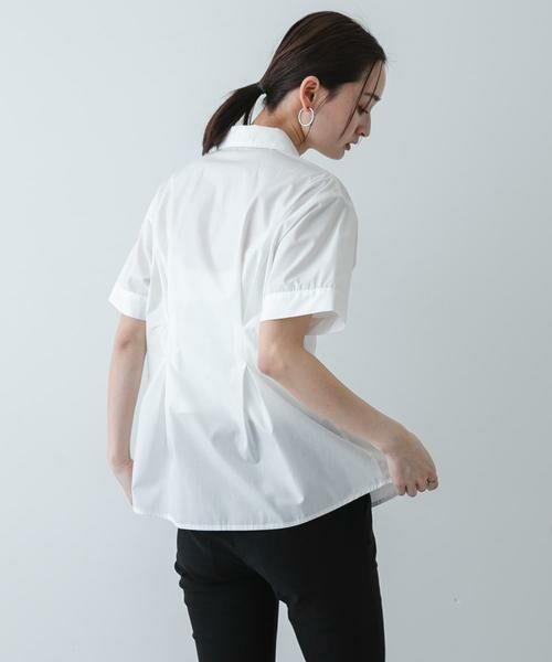 SENSE OF PLACE by URBAN RESEARCH / センスオブプレイス バイ アーバンリサーチ シャツ・ブラウス | 『イージーケア』ウエストタックハーフスリーブシャツ | 詳細17