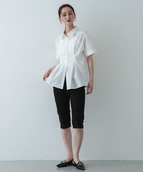 SENSE OF PLACE by URBAN RESEARCH / センスオブプレイス バイ アーバンリサーチ シャツ・ブラウス | 『イージーケア』ウエストタックハーフスリーブシャツ | 詳細18