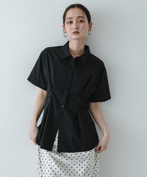 SENSE OF PLACE by URBAN RESEARCH / センスオブプレイス バイ アーバンリサーチ シャツ・ブラウス | 『イージーケア』ウエストタックハーフスリーブシャツ | 詳細23