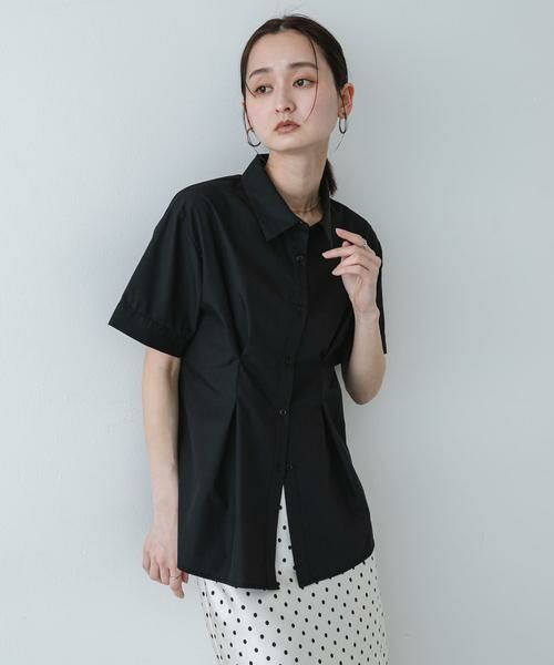 SENSE OF PLACE by URBAN RESEARCH / センスオブプレイス バイ アーバンリサーチ シャツ・ブラウス | 『イージーケア』ウエストタックハーフスリーブシャツ | 詳細24