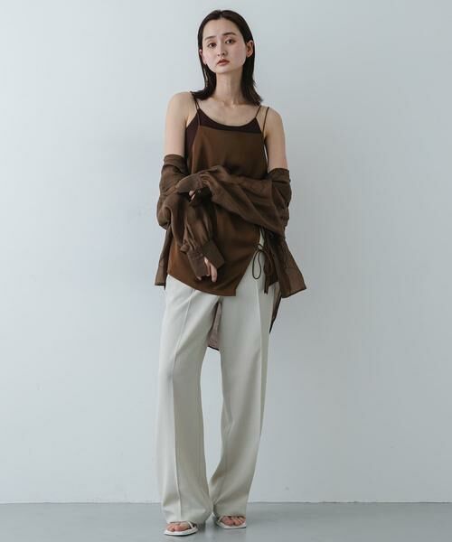 SENSE OF PLACE by URBAN RESEARCH / センスオブプレイス バイ アーバンリサーチ キャミソール・チューブトップ | アシメリボンキャミソール | 詳細3