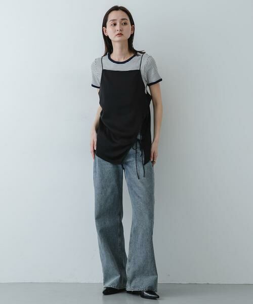 SENSE OF PLACE by URBAN RESEARCH / センスオブプレイス バイ アーバンリサーチ キャミソール・チューブトップ | アシメリボンキャミソール | 詳細17